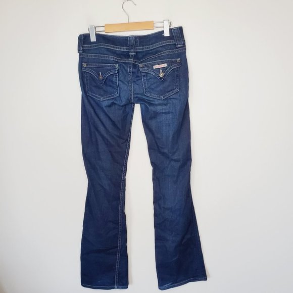 Hudson Jeans Classic Bootcut Flap Pocket Low Rise Blue 27 - Picture 4 of 12